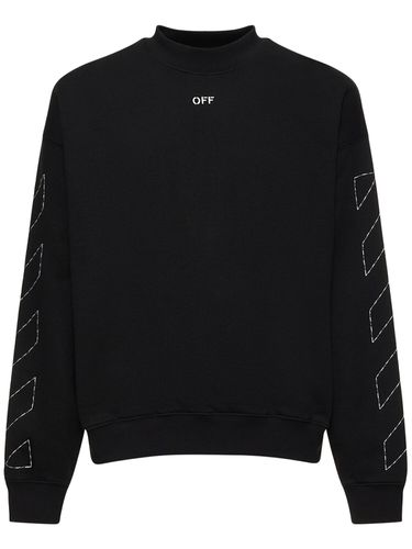 Sudadera De Algodón - OFF-WHITE - Modalova