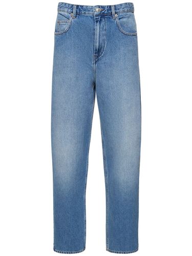 Jeans Anchos De Denim De Algodón - MARANT ETOILE - Modalova