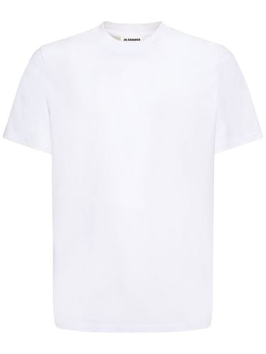 Camiseta De Algodón Jersey - JIL SANDER - Modalova