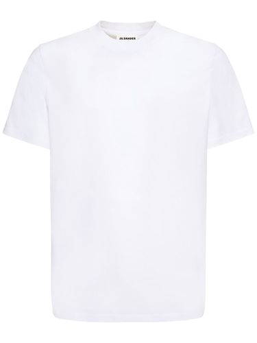 Cotton Jersey T-shirt - JIL SANDER - Modalova