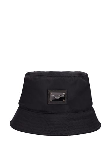 Cappello Bucket In Nylon - DOLCE & GABBANA - Modalova