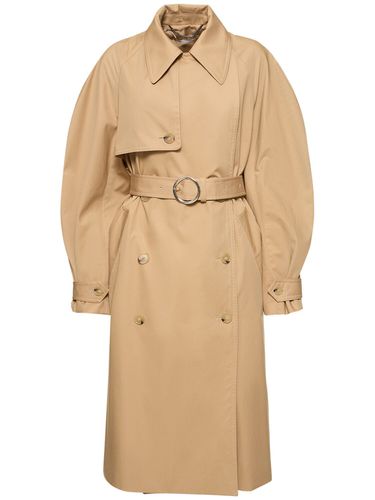 Trenchcoat Aus Baumwollcanvas Mit Gürtel - STELLA MCCARTNEY - Modalova