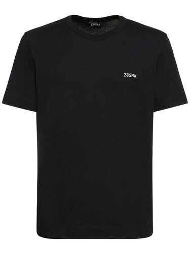 T-shirt A Maniche Corte - ZEGNA - Modalova