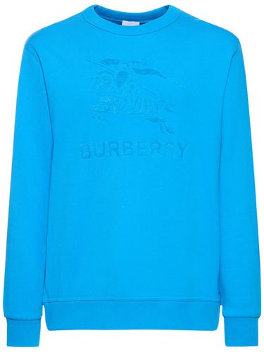 Rayner Cotton Crewneck Sweatshirt - BURBERRY - Modalova