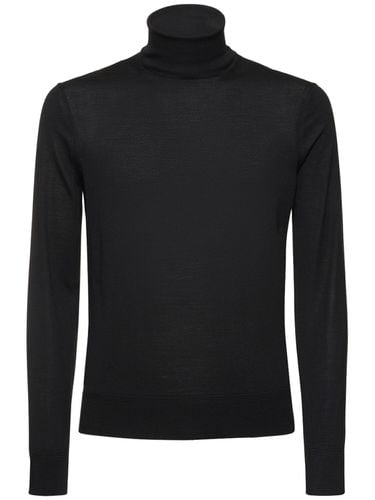 Fine Gauge Wool Roll Neck Sweater - TOM FORD - Modalova