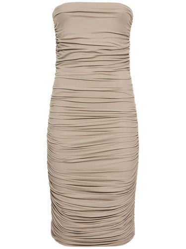 Vestido Midi De Jersey De Viscosa Stretch - MICHAEL KORS COLLECTION - Modalova