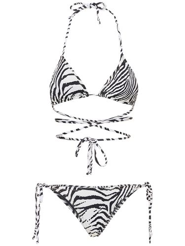 Miami Printed Bikini Triangle - REINA OLGA - Modalova