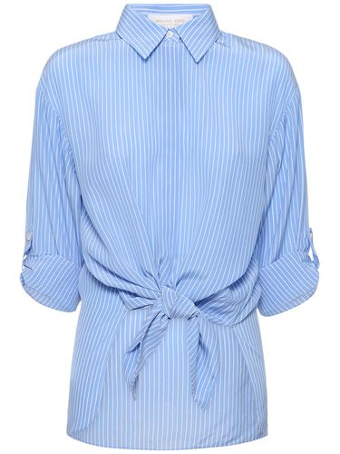 Camicia In Crepe Di Seta - MICHAEL KORS COLLECTION - Modalova