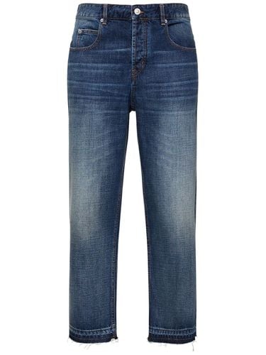 Jelden Faded Cotton Denim Jeans - MARANT - Modalova