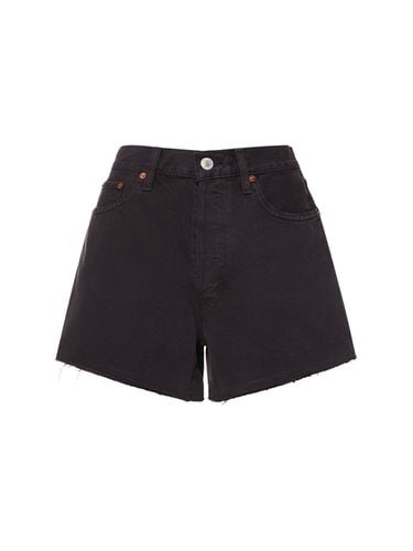 Shorts Aus Baumwolldenim „90s“ - RE/DONE - Modalova