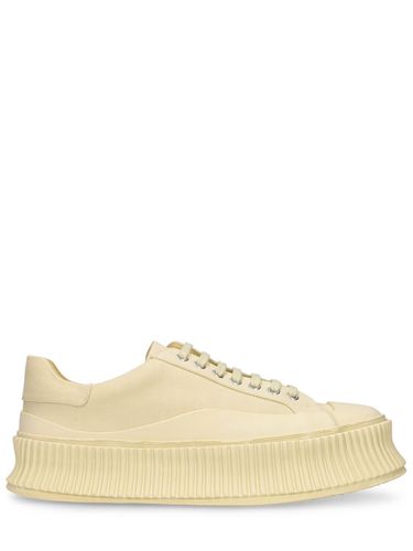 Mm Hohe Sneakers Aus Vulkanisiertem Canvas - JIL SANDER - Modalova