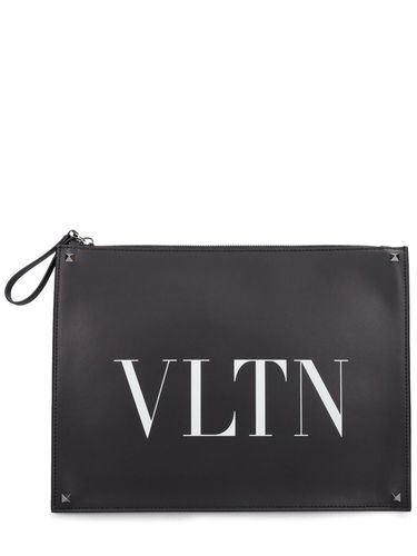 Pouch Vltn De Piel - VALENTINO GARAVANI - Modalova