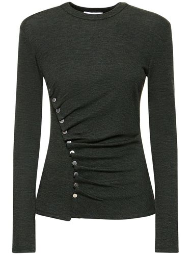 Top In Jersey Di Misto Cotone - RABANNE - Modalova