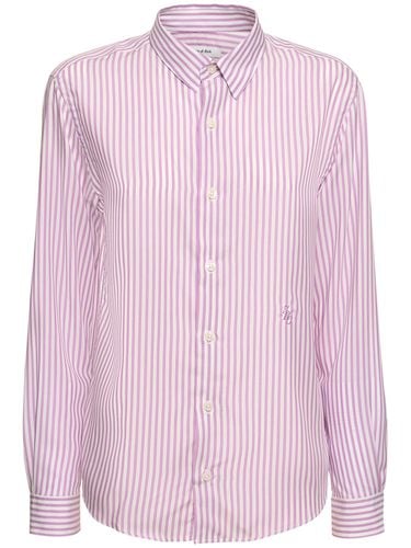 Camisa De Tencel - SPORTY & RICH - Modalova