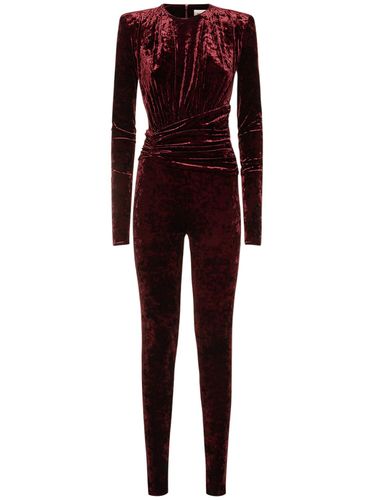 Jumpsuit Aus Knittersamt - ALEXANDRE VAUTHIER - Modalova