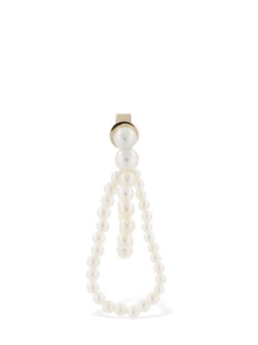 Orecchino Petite Wrapped In Oro 14kt / Perle - SOPHIE BILLE BRAHE - Modalova