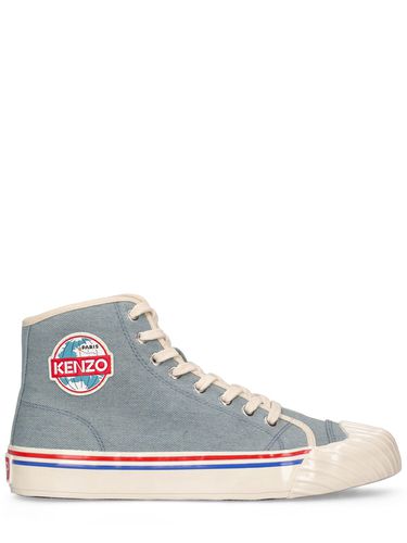 Mm Hohe Sneakers Aus Baumwolle „kenzoschool“ - KENZO PARIS - Modalova