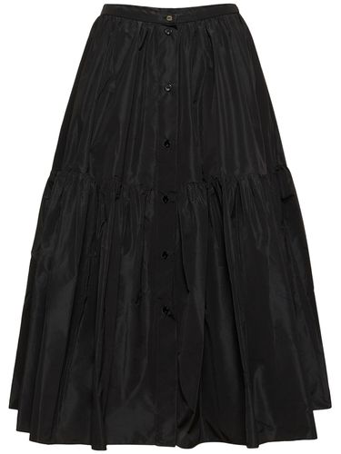 Faille Midi Skirt W/ Buttons - PATOU - Modalova