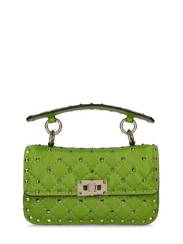 Bolso De Hombro Rockstud Spike De Napa - VALENTINO GARAVANI - Modalova