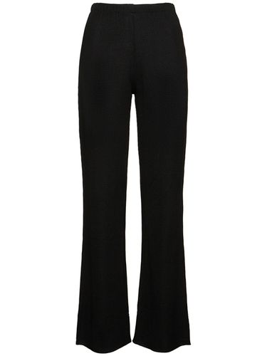 Billie Viscose Blend Straight Pants - ANINE BING - Modalova