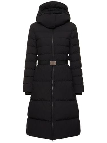 Burniston Belted Quilted Jacket W/ Hood - BURBERRY - Modalova