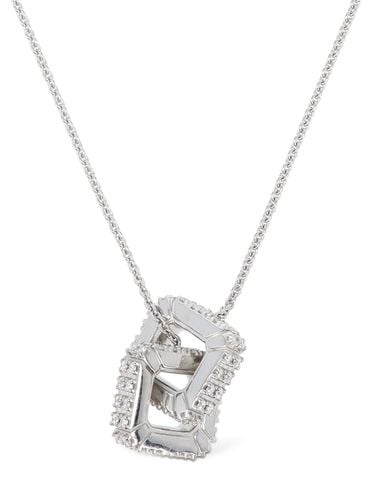 Halskette Aus 18kt Gold Mit Diamanten "double Hug" - EÉRA - Modalova