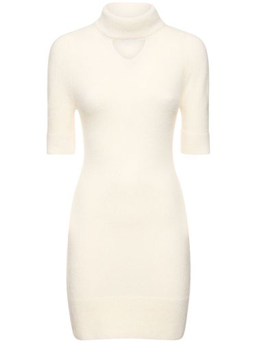 Knit Turtleneck Cutout Mini Dress - PATOU - Modalova