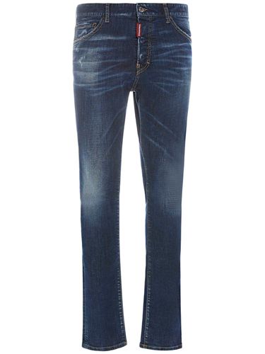 Jeans Cool Guy In Denim Di Cotone Stretch - DSQUARED2 - Modalova