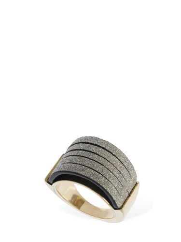 Aria Leather Ring - SO-LE STUDIO - Modalova