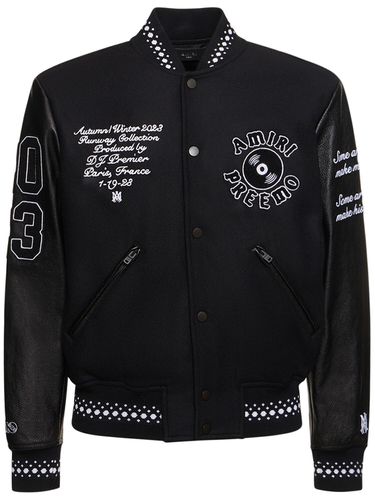 Chaqueta Varsity De Lana - AMIRI - Modalova