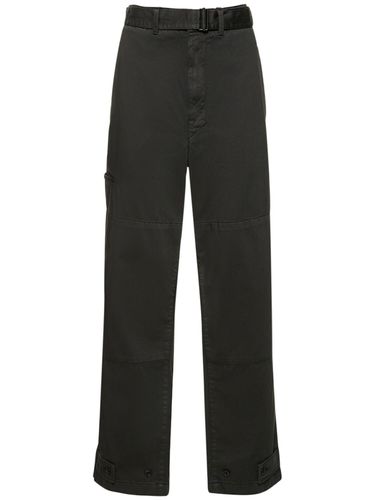 Pantaloni Military In Cotone Con Pinces - LEMAIRE - Modalova