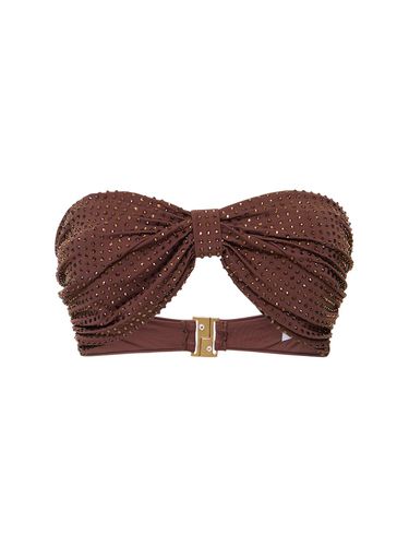 Embellished Bandeau Bikini Top - SELF-PORTRAIT - Modalova