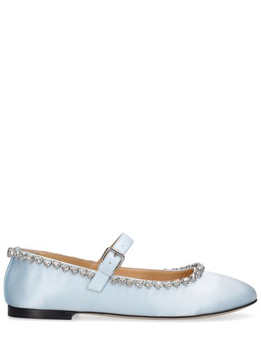 Mm Hohe Ballerinas Aus Satin „audrey“ - MACH & MACH - Modalova