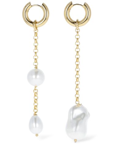 Pendientes Asimétricos De Perla - TIMELESS PEARLY - Modalova