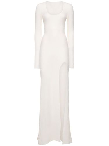 Langes Kleid Aus Alpaka & Mohair „la Robe Dao“ - JACQUEMUS - Modalova