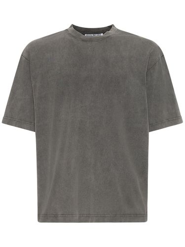 T-shirt Aus Vintage-baumwolle Mit Druck - ACNE STUDIOS - Modalova