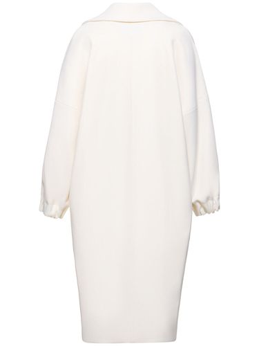 Wool Single Breasted Midi Coat - PATOU - Modalova