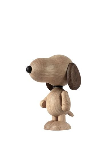 Scultura Snoopy Piccola In Quercia - BOYHOOD - Modalova