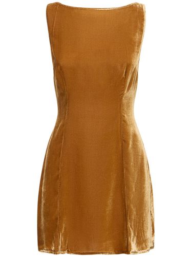 Brisbane Velvet Mini Dress - REFORMATION - Modalova