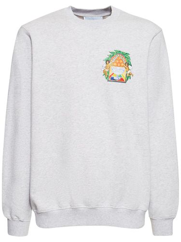 Triomphe D'orange Cotton Sweatshirt - CASABLANCA - Modalova