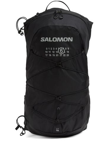 Mm6 X Salomon Xt 15 Logo Nylon Backpack - MM6 MAISON MARGIELA - Modalova