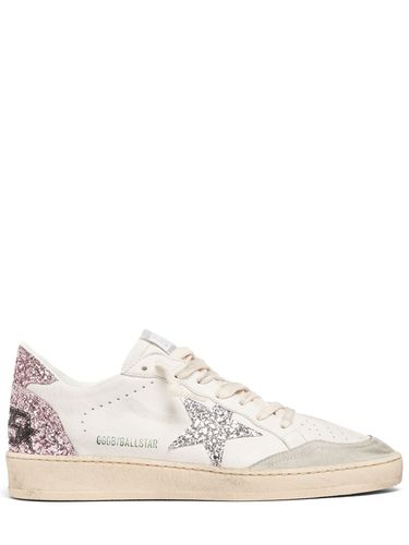 Mm Laminierte Sneakers Aus Nappaleder „ballstar“ - GOLDEN GOOSE - Modalova