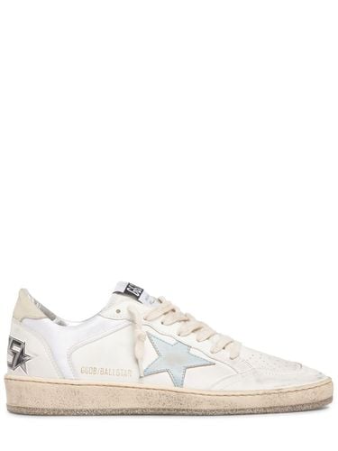 Sneakers Ballstar De Nylon Y Piel 20mm - GOLDEN GOOSE - Modalova