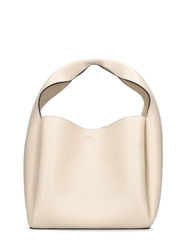 Bucket Pebble Grain Leather Bag - TOTEME - Modalova