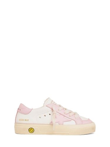 Sneakers May De Piel Con Cordones - GOLDEN GOOSE - Modalova