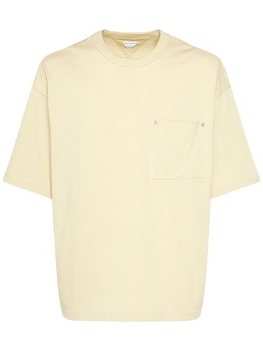 Cotton Jersey Oversize T-shirt - BOTTEGA VENETA - Modalova