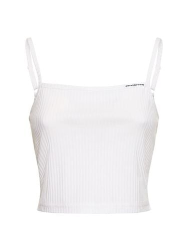 Kurzes Baumwoll-oberteil „cami“ - ALEXANDER WANG - Modalova