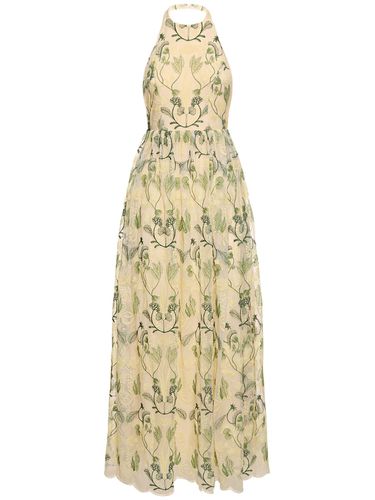 Acanella Habitat Printed Long Dress - AGUA BY AGUA BENDITA - Modalova