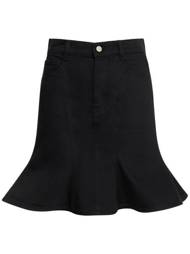 Fluted Denim Mini Skirt - MARC JACOBS - Modalova