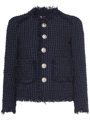 Giacca In Tweed Bouclé - DSQUARED2 - Modalova